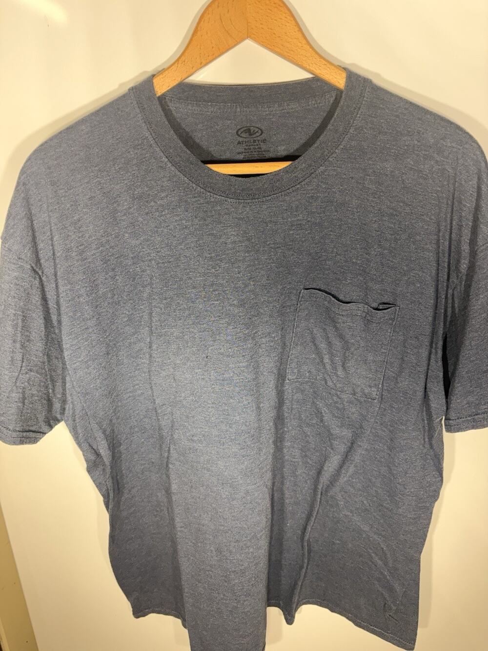 Athletic Works Heather Blue T Shirt Size XL